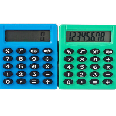 Mini Calculadora Escolar en Colores