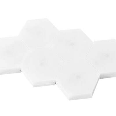 Led RGB Hexagonal Táctil x6 Eléctrico con Control