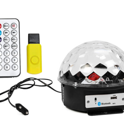 Bola Led RGB Audiorítmica con Bluetooth USB