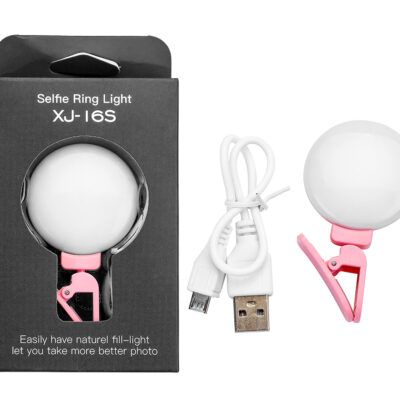 Luz para Selfie 9 Led Blanca Recargable