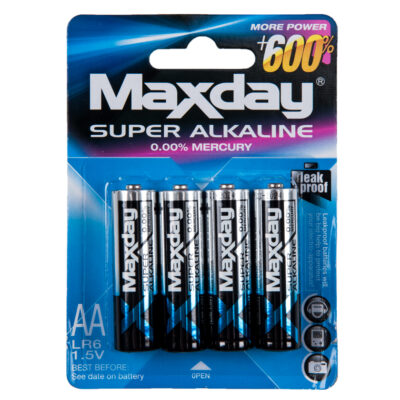 Pilas Alcalinas AA x 4 Unidades