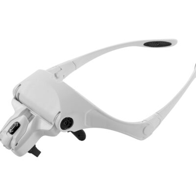 Gafas de Aumento Manos Libres con Luz y Lupa + 5 L