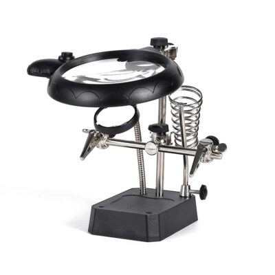 Lupa de Mesa con Luz LED para Trabajos de Precisió