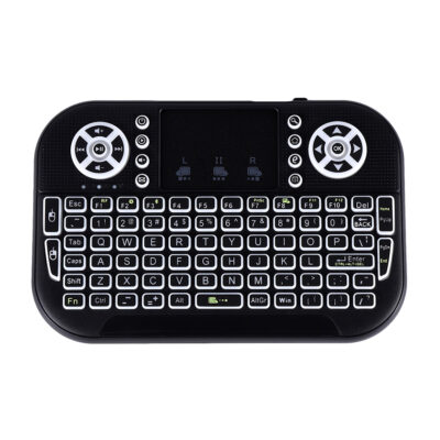 Teclado para TV con luz