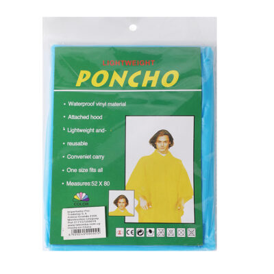 Poncho para Lluvia de Adulto