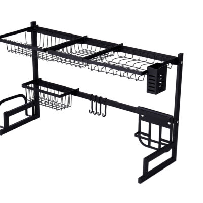 Escurridor de Platos Sobre Pileta de Metal