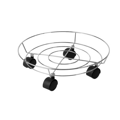 Soporte de Metal para Garrafa 13 kg con Ruedas