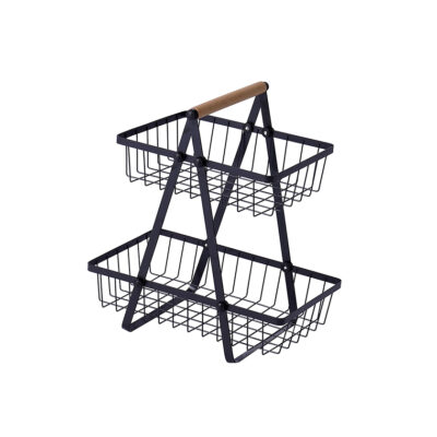 Canasto Organizador 2 Niveles para Fruta/Verdura