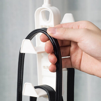 Percha Organizador De Cartera Bolsos Ahorra Espaci