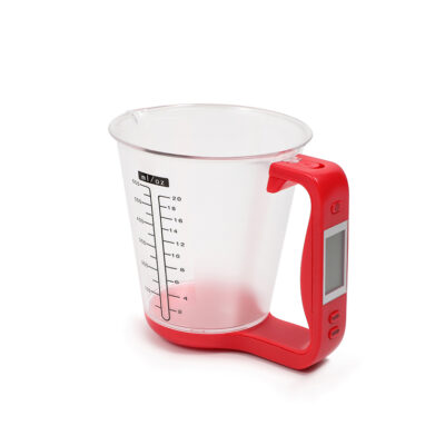 Balanza y Taza Medidor con Termómetro 600 ml