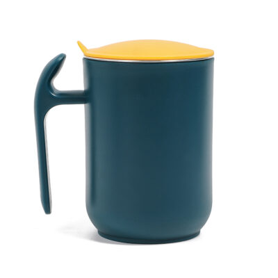 Taza Térmica con Tapa y Cuchara