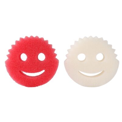 Esponja de Limpieza  con Carita 10 x 4 cm Pack 2 U