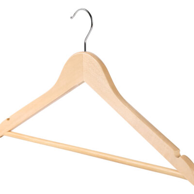 Percha Madera 44.5cm x Unidad