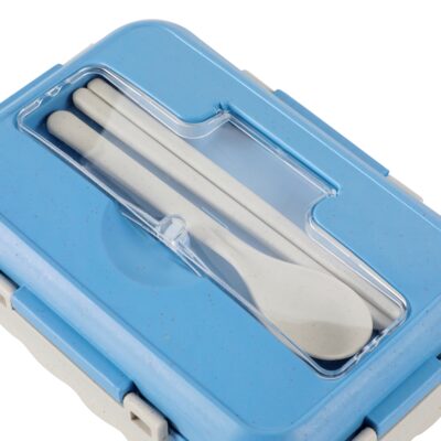Lunchera Vianda Para Microondas con Cubierto