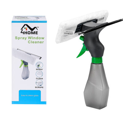 Limpia Vidrios con Pulverizador 3 en 1