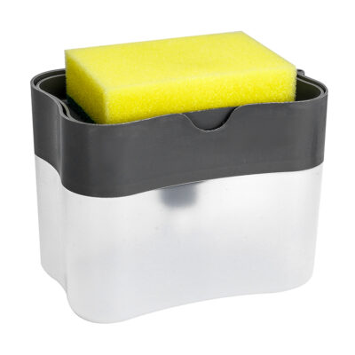 Dispensador de Detergente y Porta Esponja Lava Pla