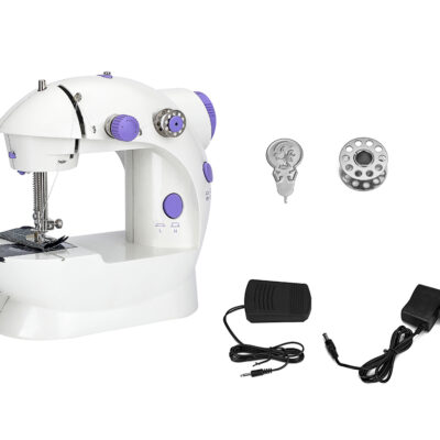 Máquina De Coser Mini a Pila Y Eléctrica