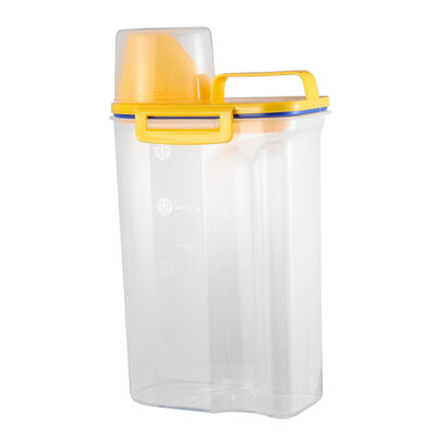 Contenedor Plástico de Cocina 2 kg Hermético Tapa