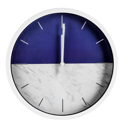 Reloj de Pared Redondo Diseño Marmol 30cm