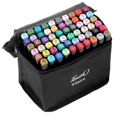 Set de 60 Marcadores Doble Punta