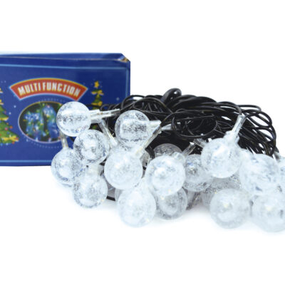 Tira de luz LED con bola grande 5 mts.
