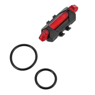 Luz Led Trasera ROJA Portátil Para Bicicleta Recar