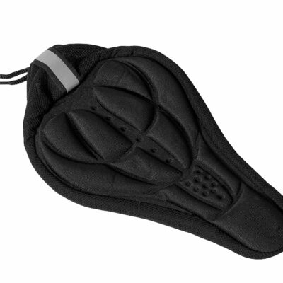 Cubre Asiento Negro con Gel para Bicicleta