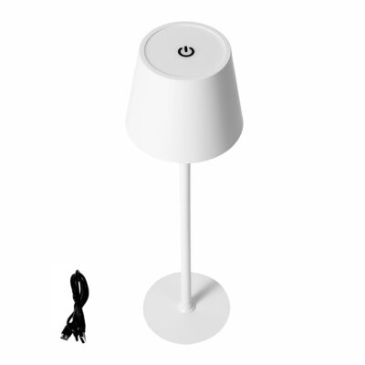 Lámpara de Mesa Luz Led Táctil Recargable  904 BLA