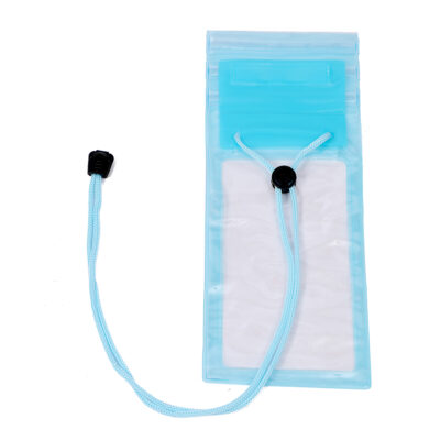 Estuche de Celular Resistente al Agua CELESTE