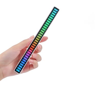 Luz RGB Barra Audiorítmica Recargable 32 bits