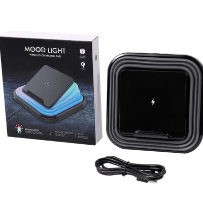 Luz Plegable de Silicona con Cargador Inalámbrico