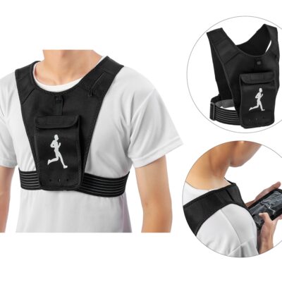 Chaleco Riñonera Reflectiva para Deportes 3 en 1 A