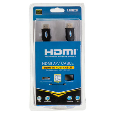 Cable HDMI 1.4 en Blister 1.80 m 1080 pSKU: 3088