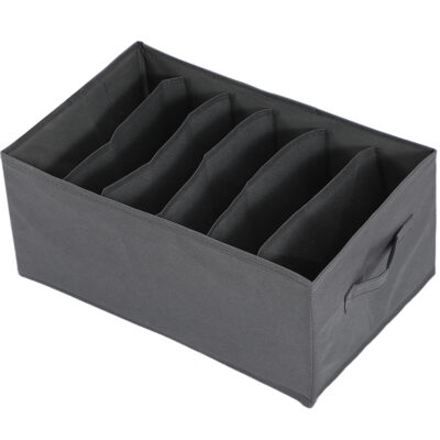 Caja Organizada Para Ropa 44x30x20cm con 6 Espacios