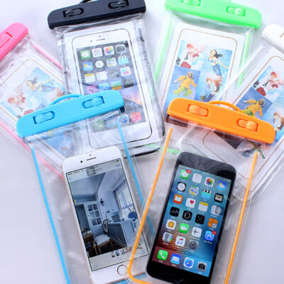 Estuche Funda Waterproof Sumergible Blanco