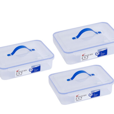 Set de 3 Táper Plasticos con Agarre 7752SKU: 6789