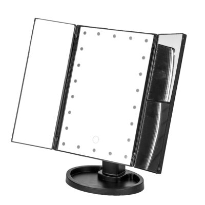 Espejo Plegable Táctil Led con Aumento NEGROSKU: 9633