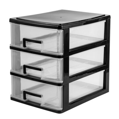 Organizador de Plástico con 3 CajonesSKU: 9823