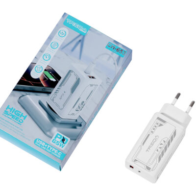 Cargador para Celular CH-653 USB+PD 65wSKU: 2144